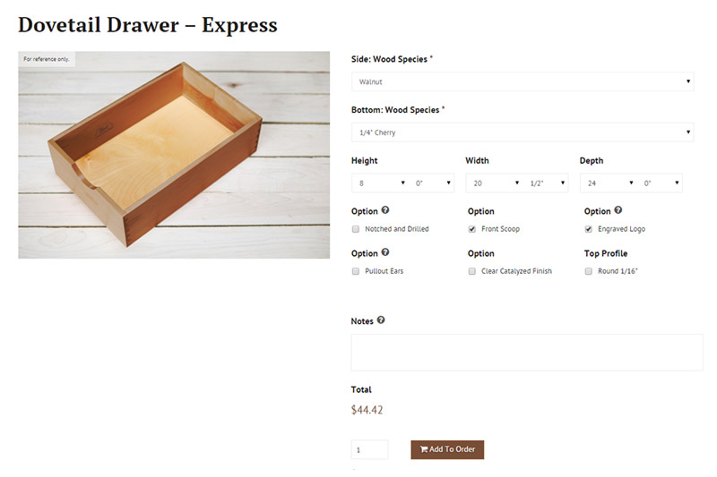Easy Online Ordering